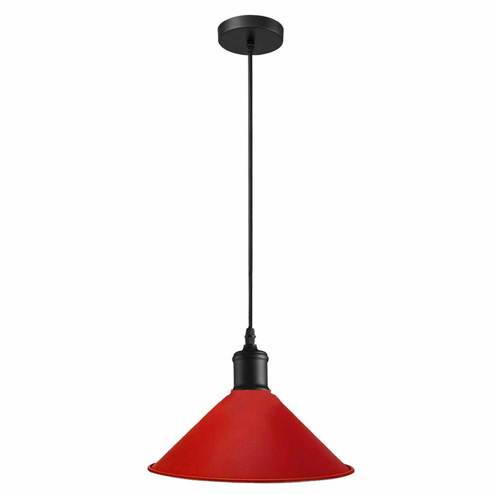 Red Pendant Lamp Industrial style Decorative Ceiling lamp