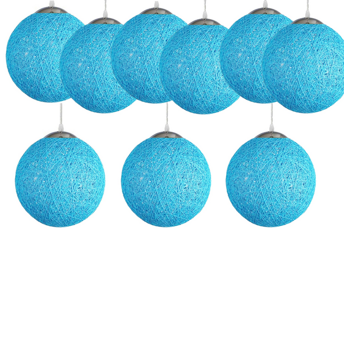 Blue Celling Pendant Light Shade Kitchen Bar Chandelier Hanging Lamp Ceiling Lights