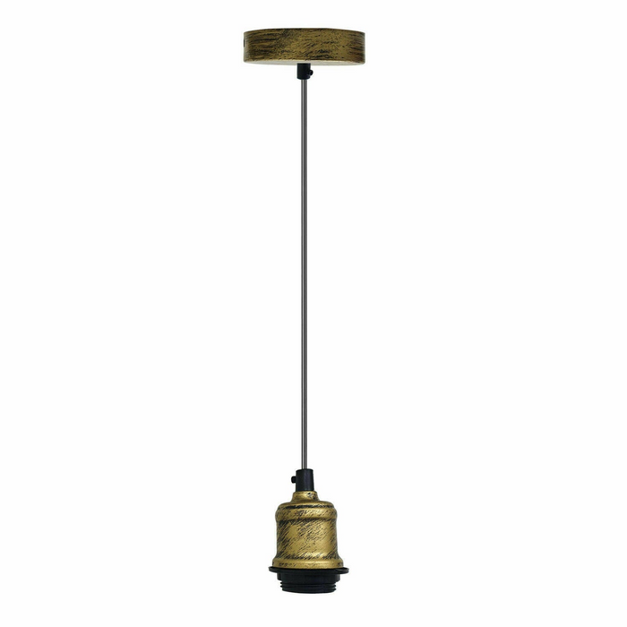 Ceiling Lamp Pendant Light Fitting Metal Lamp Holder E27