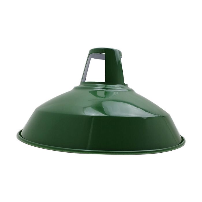 Modern Green Colour Lampshade Industrial Retro Style Metal Ceiling Pendant Lightshade
