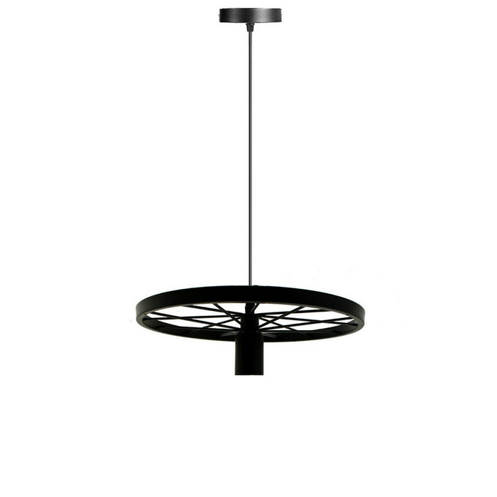 Modern Industrial Retro Pendant Lamp Ceiling Light Wheel Light for Bedroom cafe