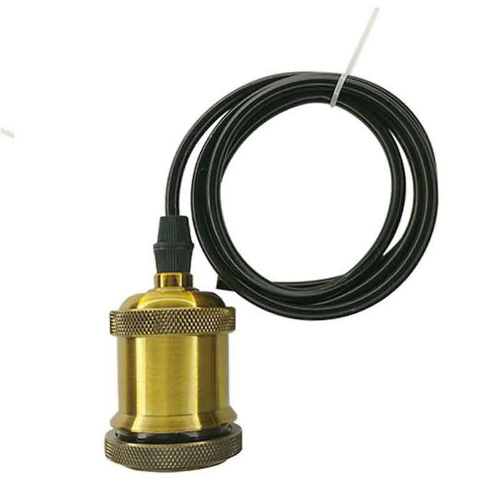 E27 Pendant Light PVC Cable Lamp Short Holder Fitting