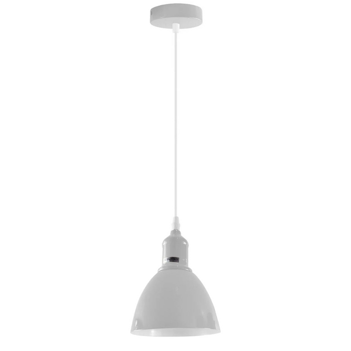 Retro Industrial Ceiling Pendant Light with E27 Base Ceiling Lighting Shade