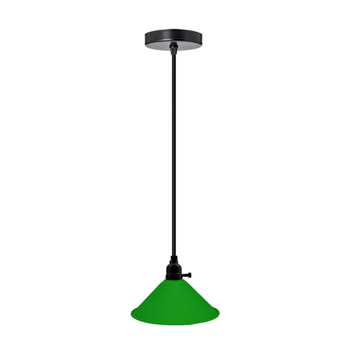 Pendant Light Modern Ceiling Green Lamp Shade Chandelier