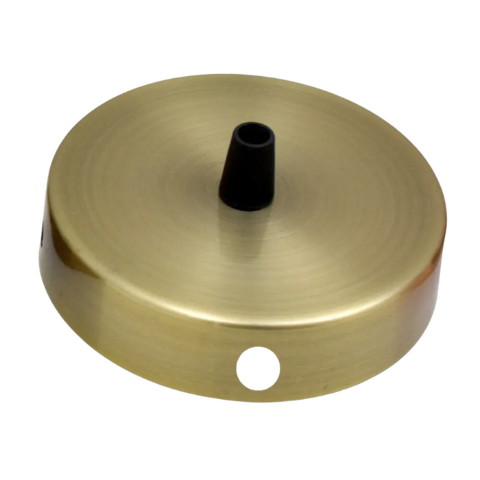 Green Brass Side Fitting Side Hole Ceiling Rose