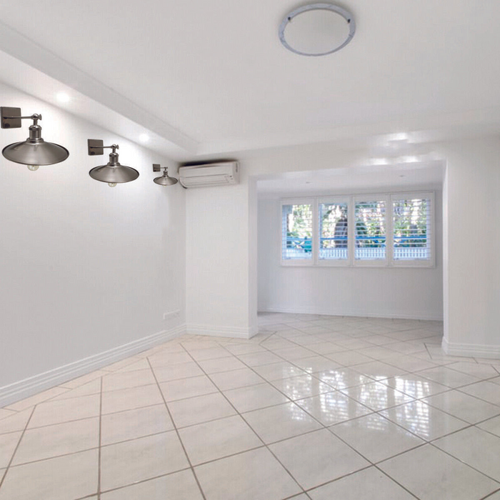 Satin Nickel Wall Light Lamp Sconces Living Room Home Decor