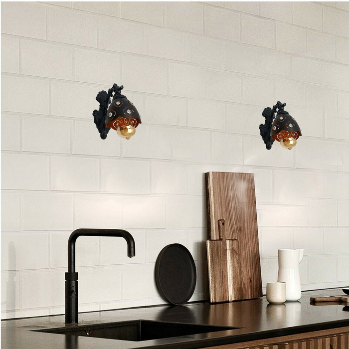 Retro Vintage Style Wall Lights with FREE Bulb Home Decor Industrial Light Sconce Lamp Aisle