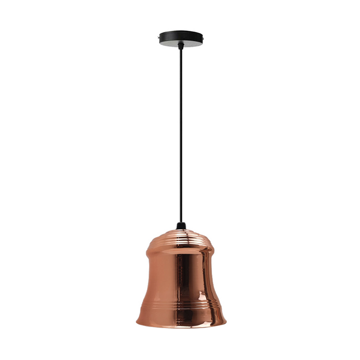 Industrial vintage Retro Style Pendant Light Rose Gold Colours Lamp Shade