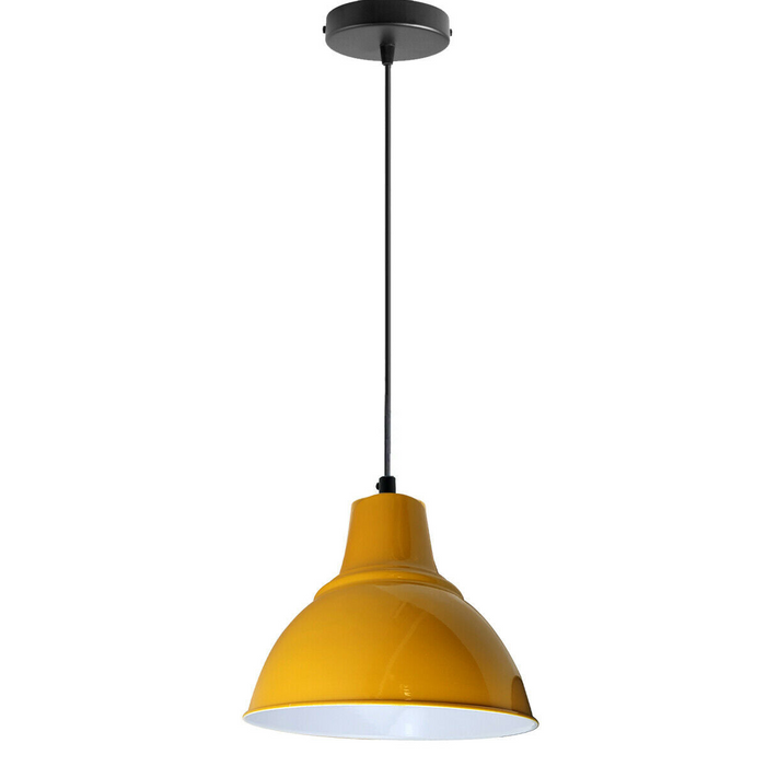 Modern Vintage Style Ceiling Yellow colour Pendant Lamp