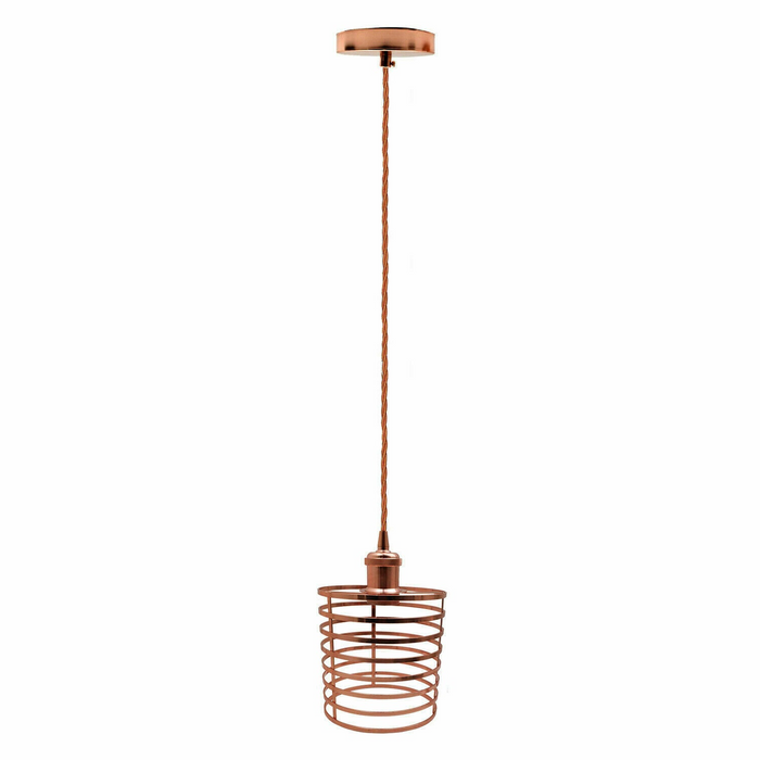 Pendant light Modern chandelier style ceiling lampshade metal rose gold