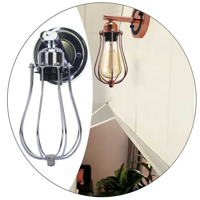 Vintage Modern Balloon Cage Wall Mounted Light For Living room, Dining room, Office, Kitchen