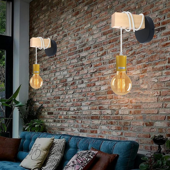 Small Wall Light Fixtures Industrial Farmhouse Hanging Wall Sconce Fixture