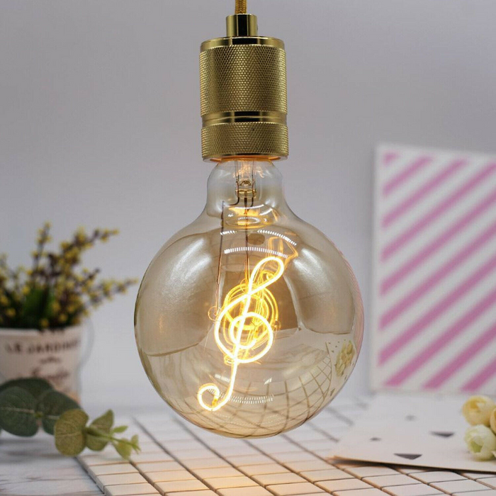 LED Soft Light Bulb | Beau | Music Filament | 4W | Warm White