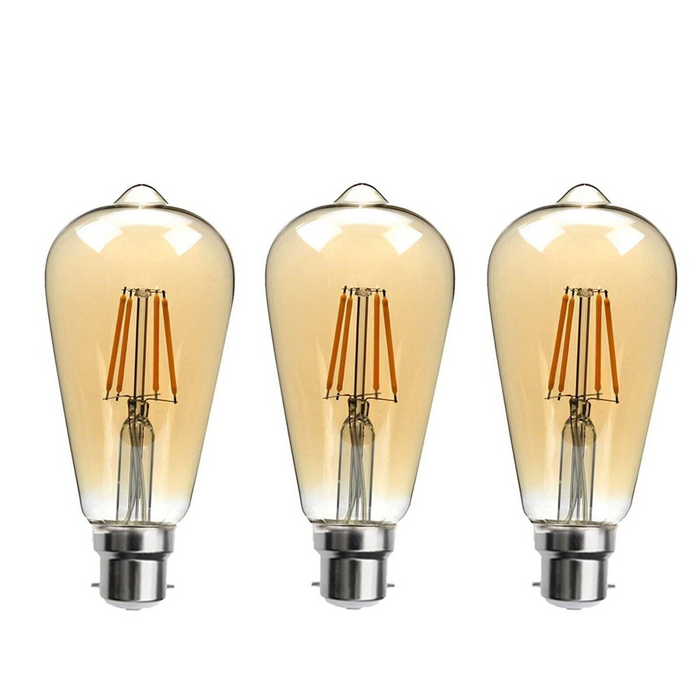 LED Retro Light Bulb | Aiden | Dimmable | Warm White | ST64 B22 4W